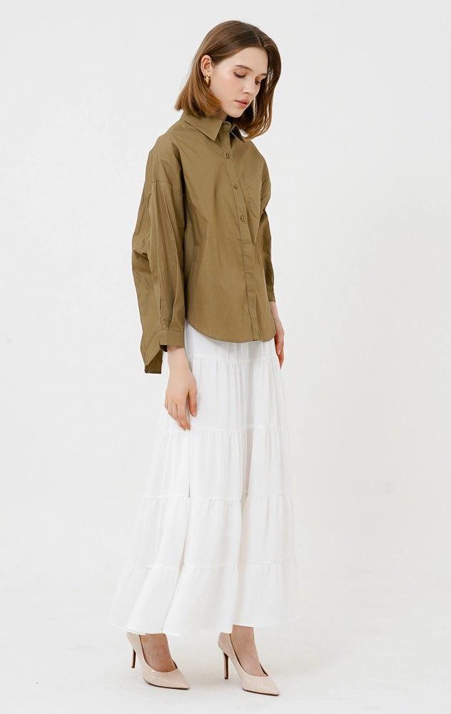 Natali Top Olive