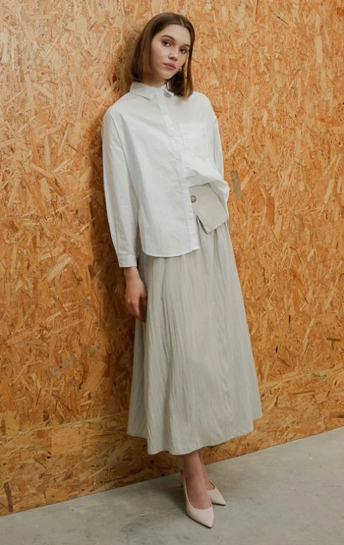 Natali Top White