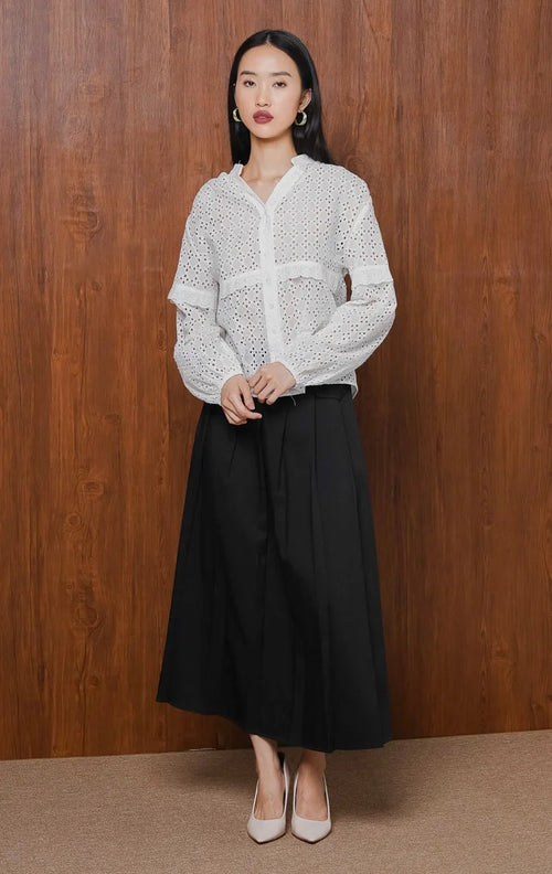 Ziona Top White
