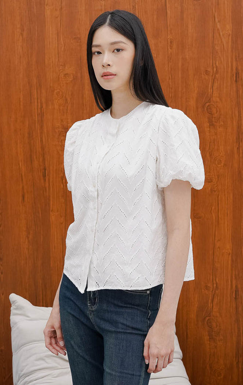 Maison Top White