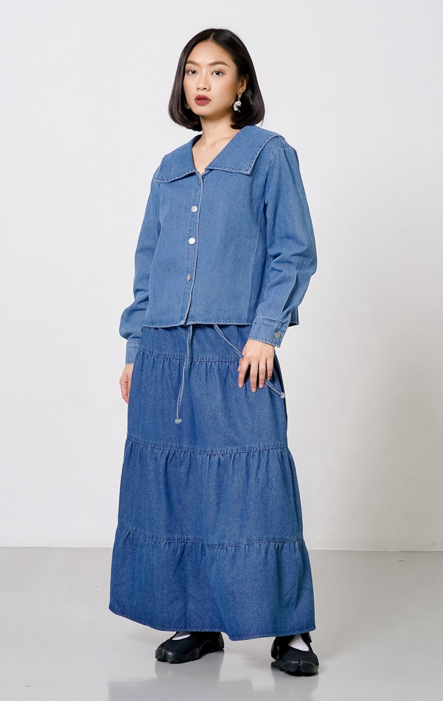 Anora Top Denim
