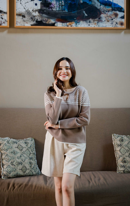 SH Jacqueline Sweater Brown
