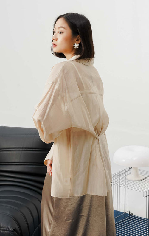 Aera Top Brown