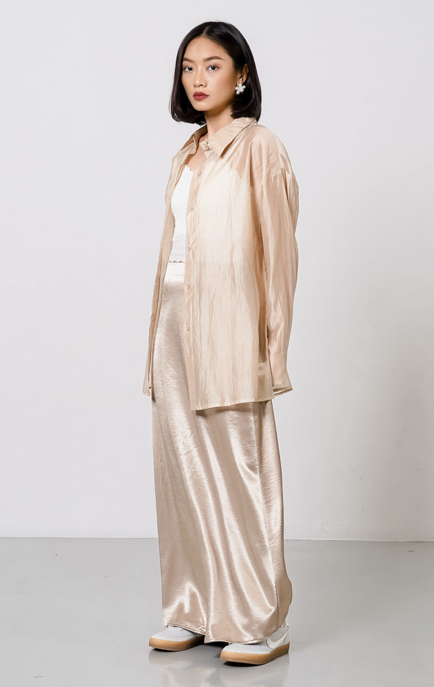 Aera Top Brown