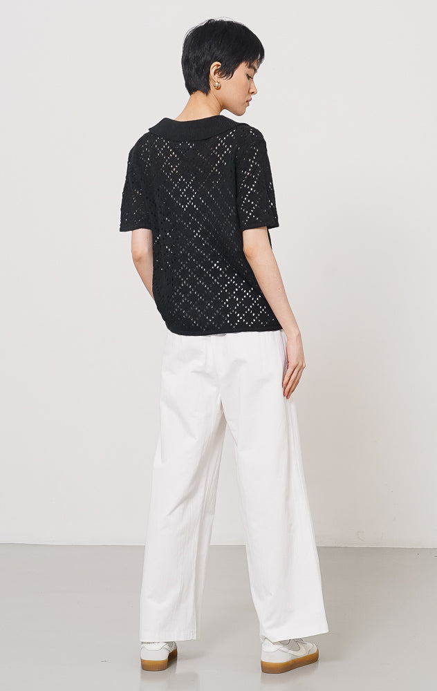 Vonzy Top Black