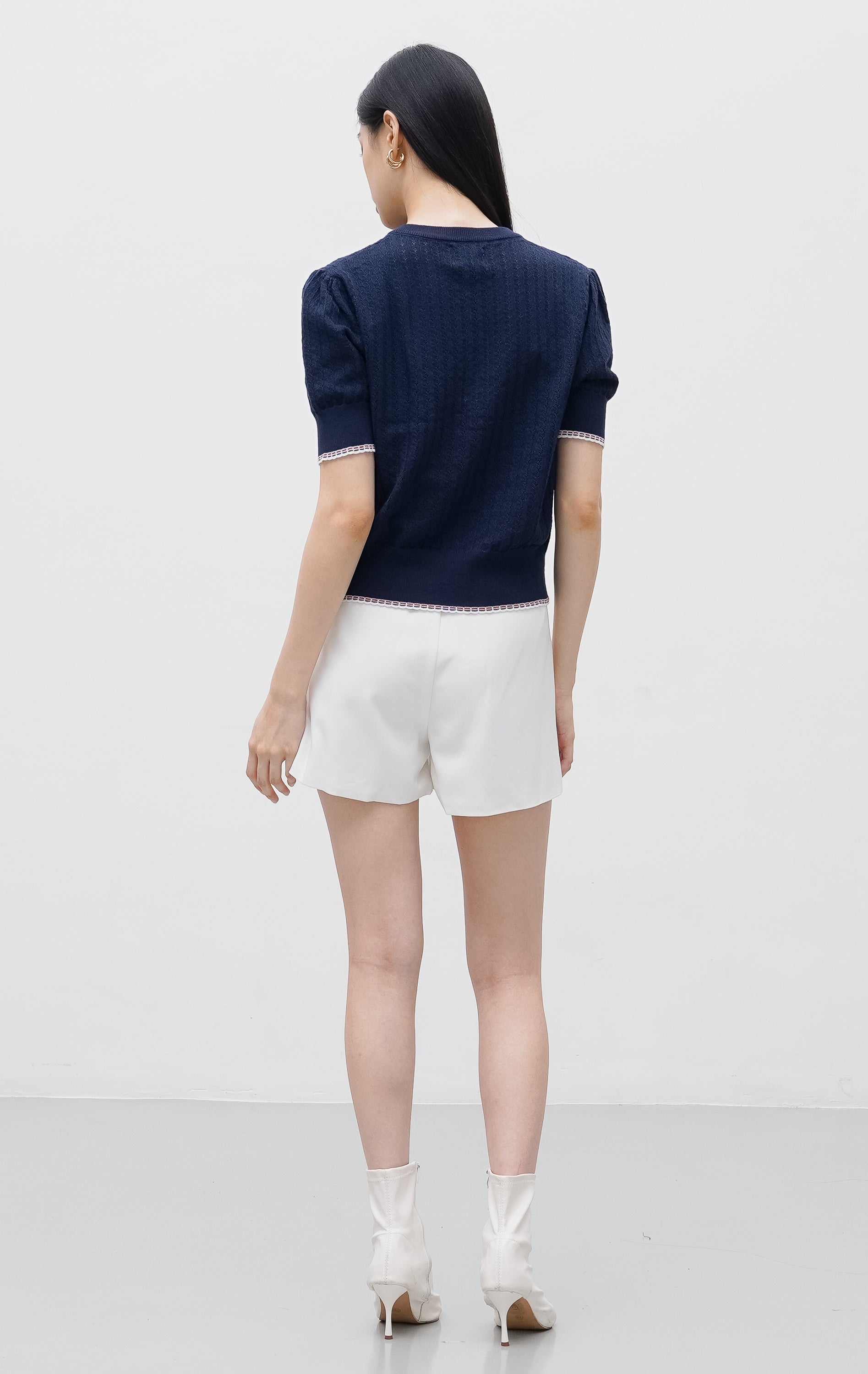 Carra Top Navy