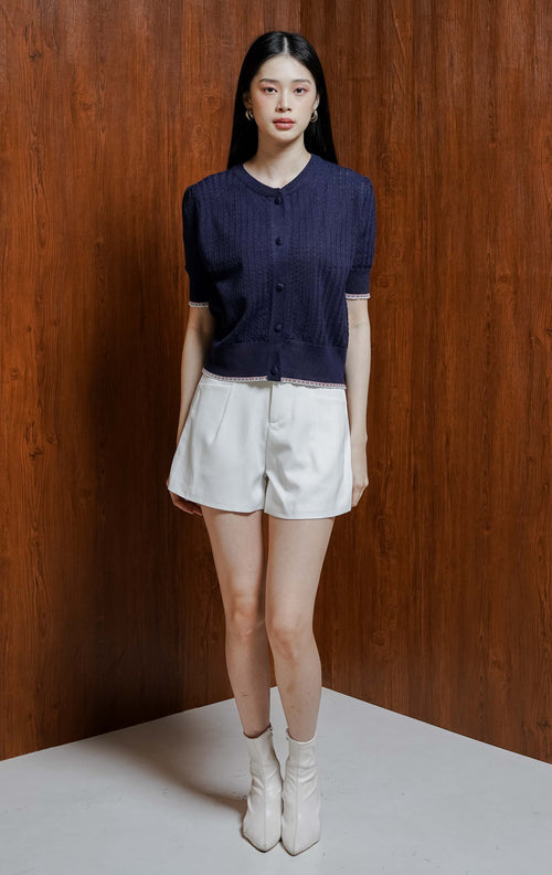 Carra Top Navy