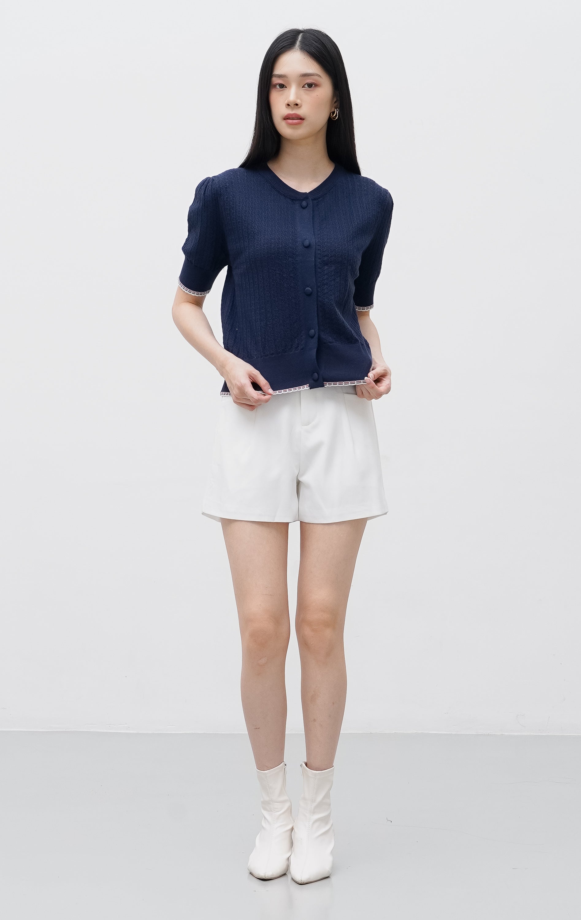 Carra Top Navy
