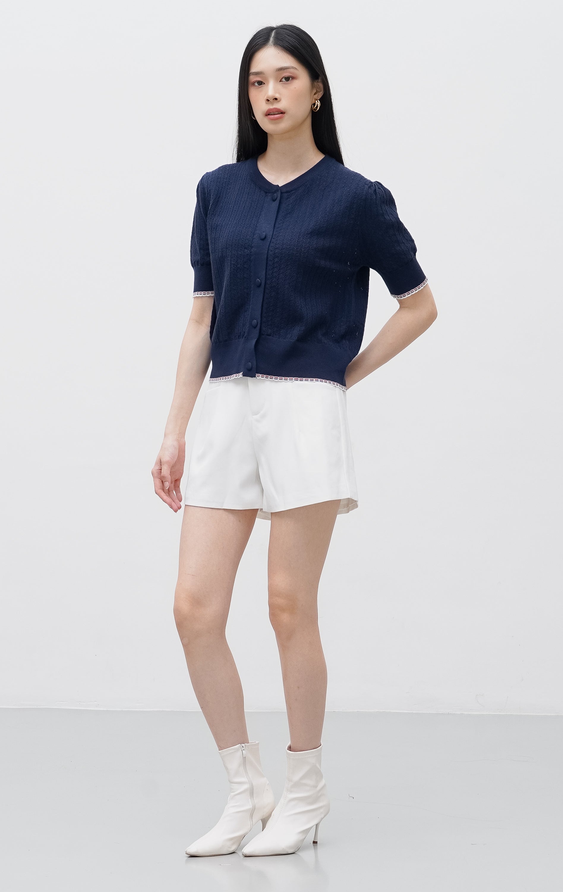 Carra Top Navy