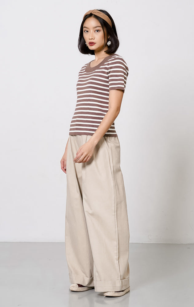 Rue Top Brown