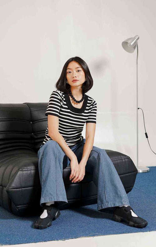 Rue Top Black