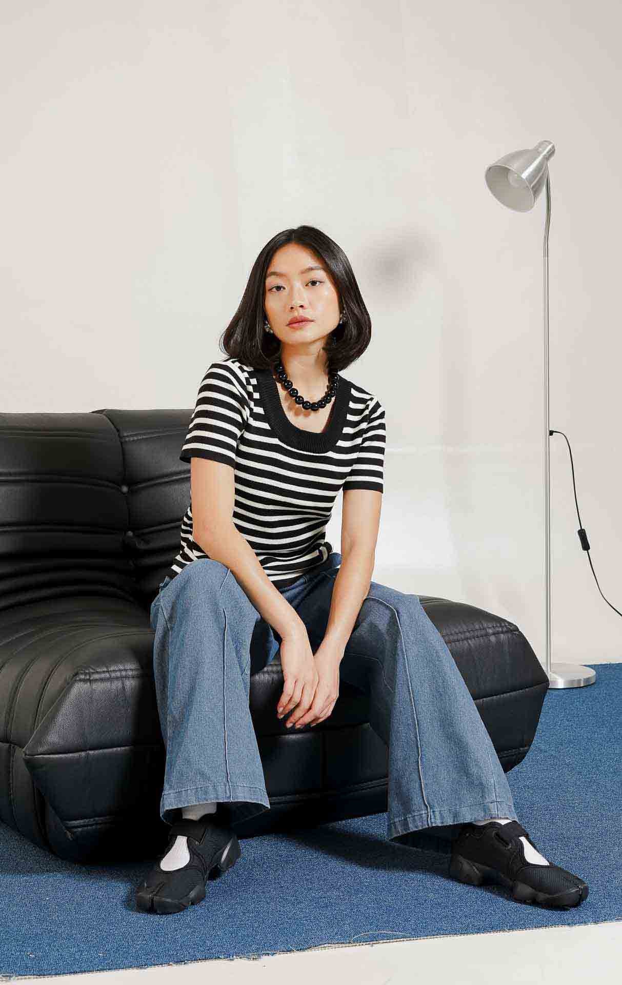 Rue Top Black
