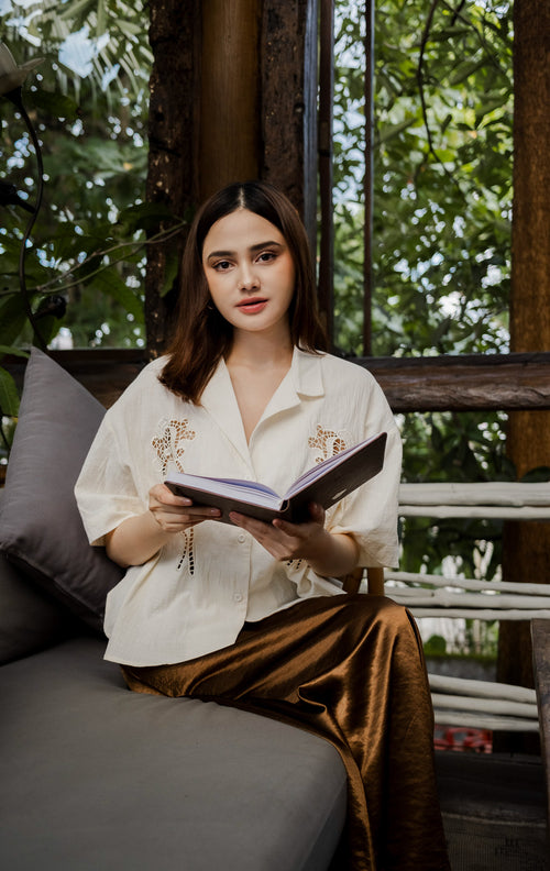 SH Lawrence Top Ivory