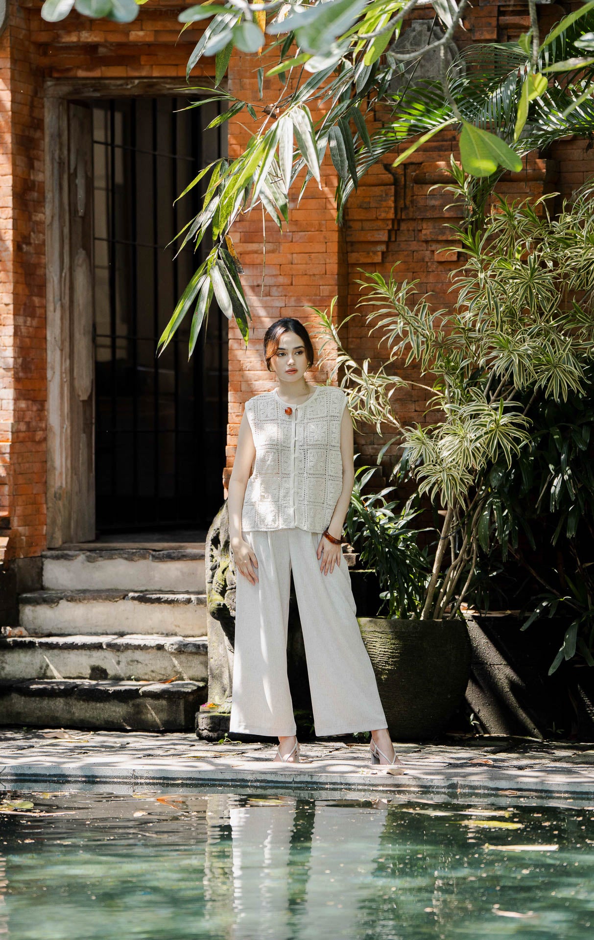 SH Akino Vest Ivory