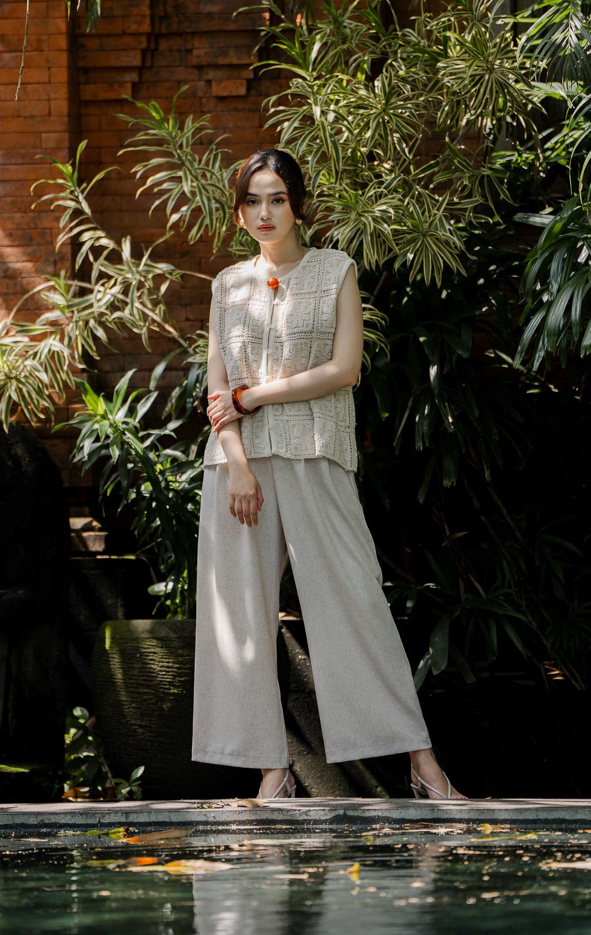 SH Akino Vest Ivory
