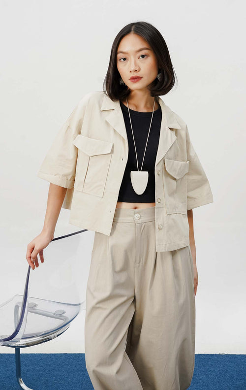 Faye Top Ivory