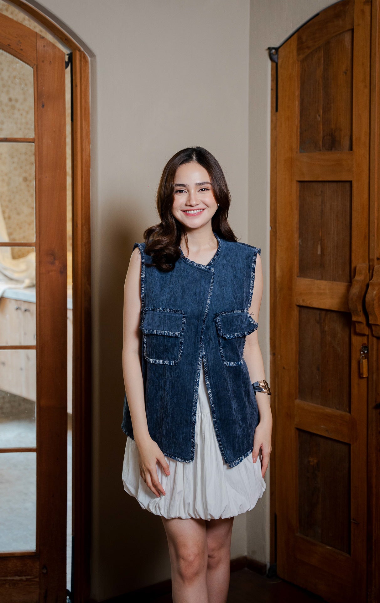 SH Taryn Vest Blue