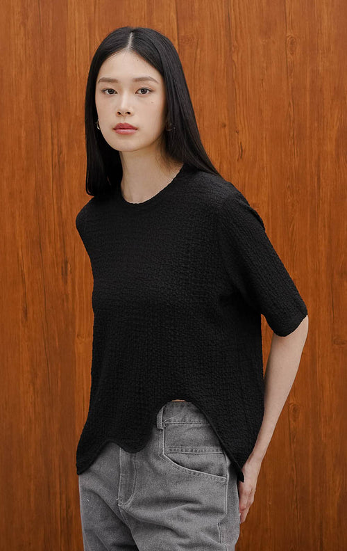 Vily Top Black