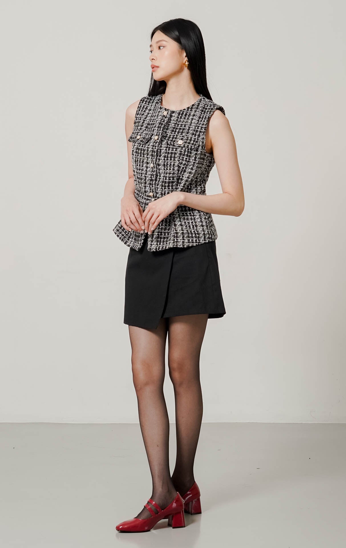 Everlyn Vest Black