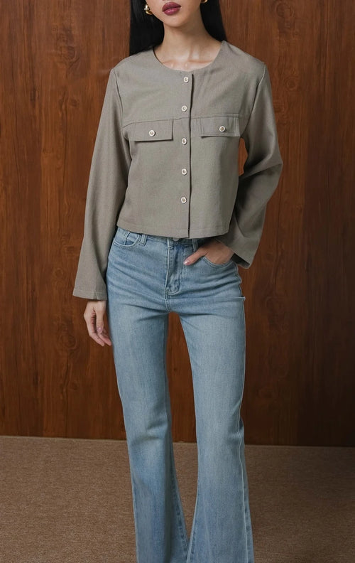 Stella Top Taupe