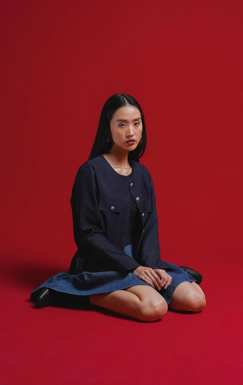 Stella Top Navy