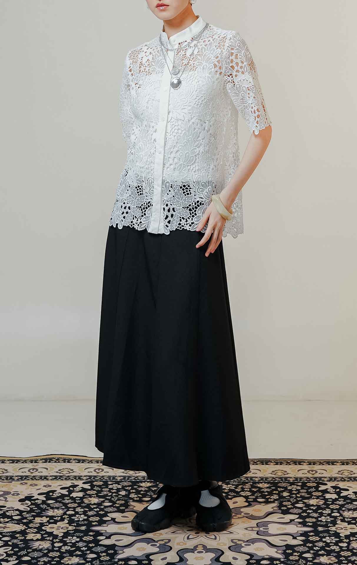 Calendula Top White