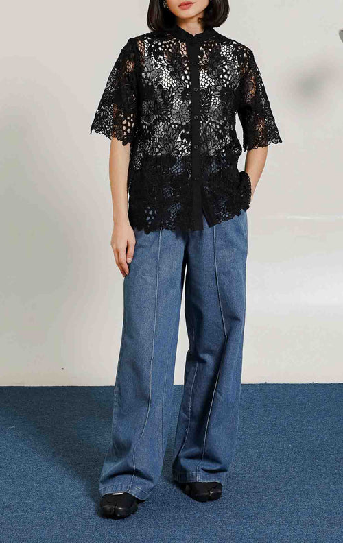 Caledula Top Black