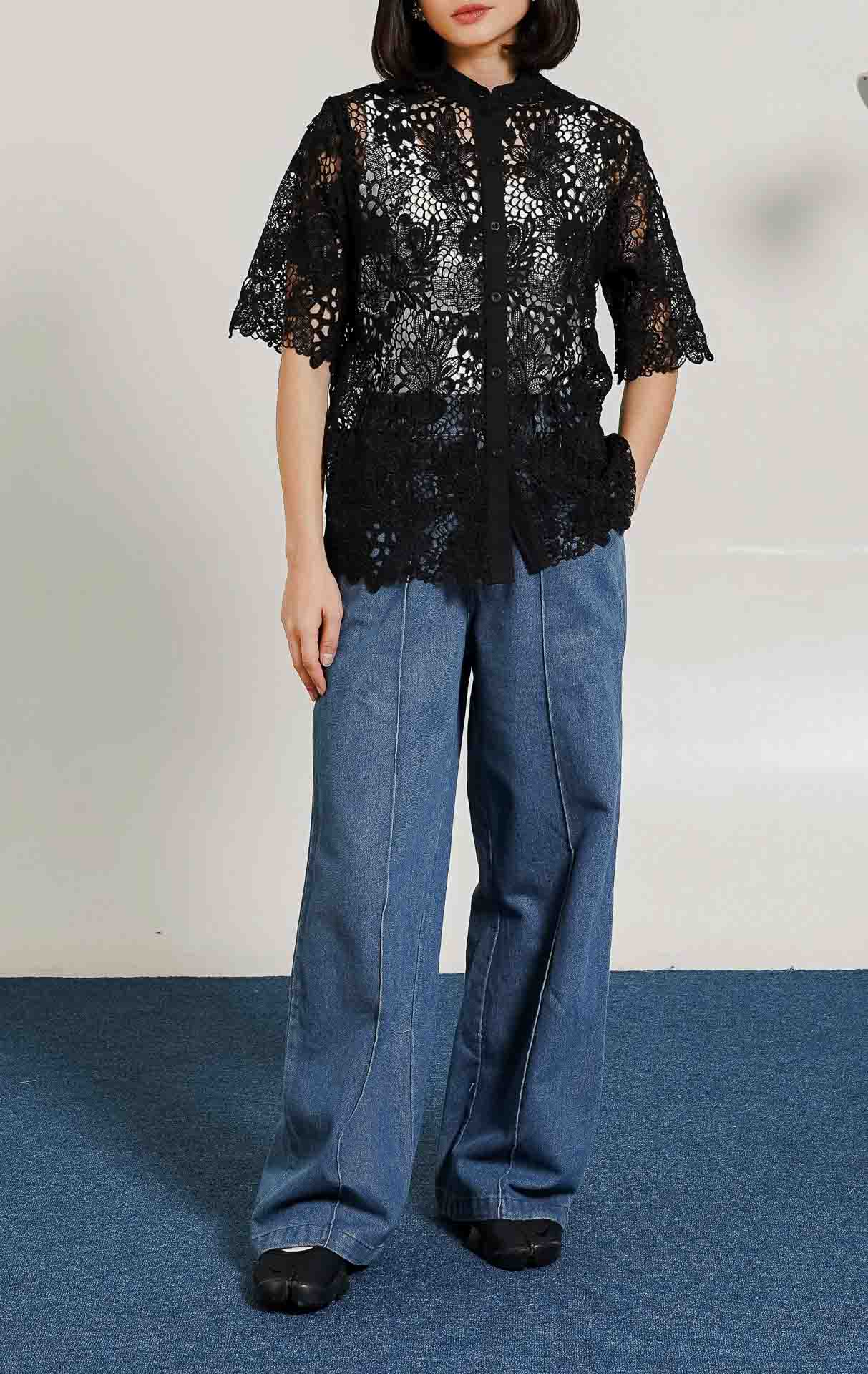 Caledula Top Black