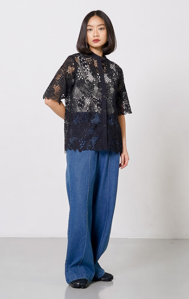 Caledula Top Black