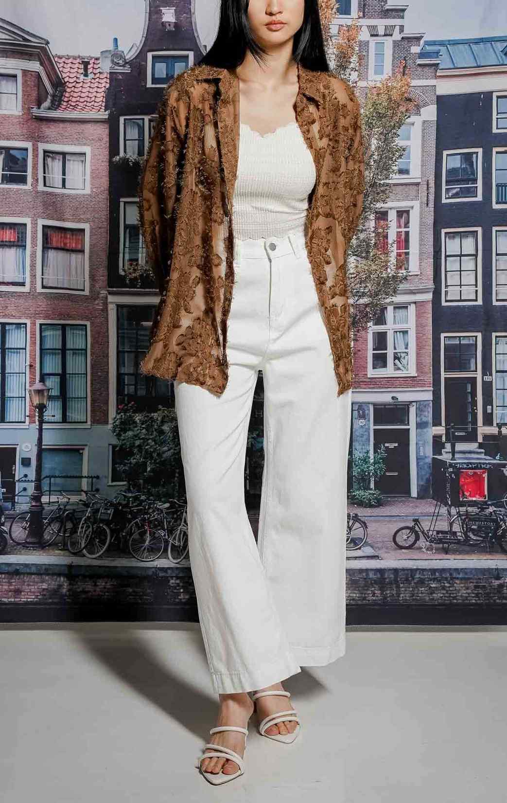 Yvette Top Brown