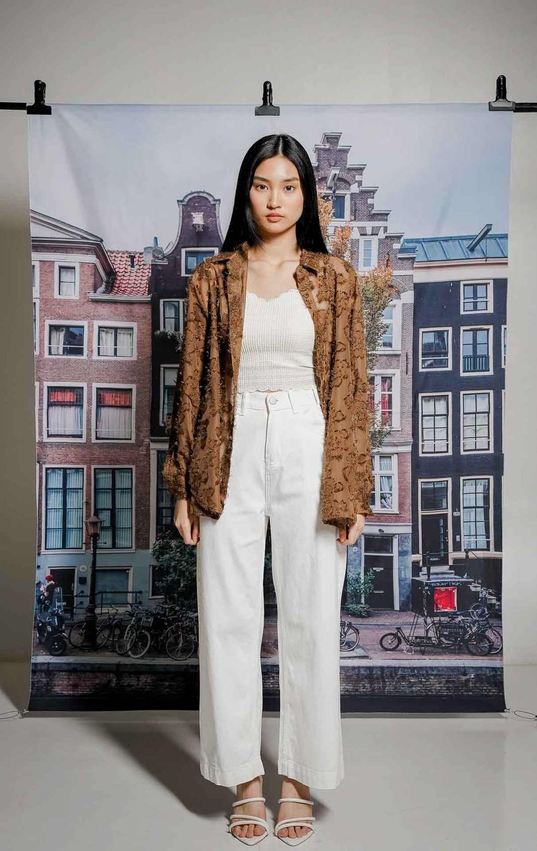 Yvette Top Brown