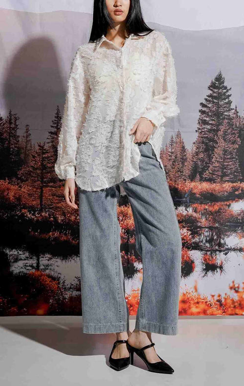 Yvette Top Ivory