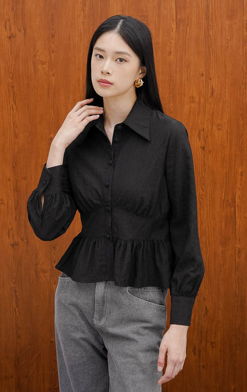 Shelle Top Black