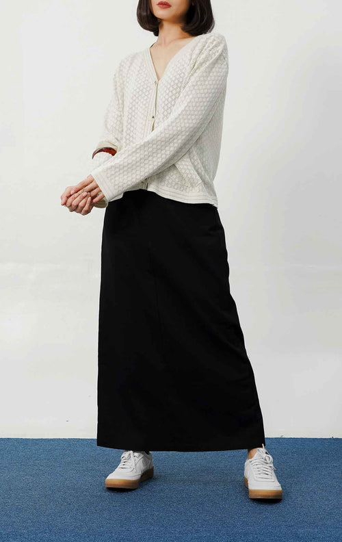 Madilyn Knit Cardigan Ivory