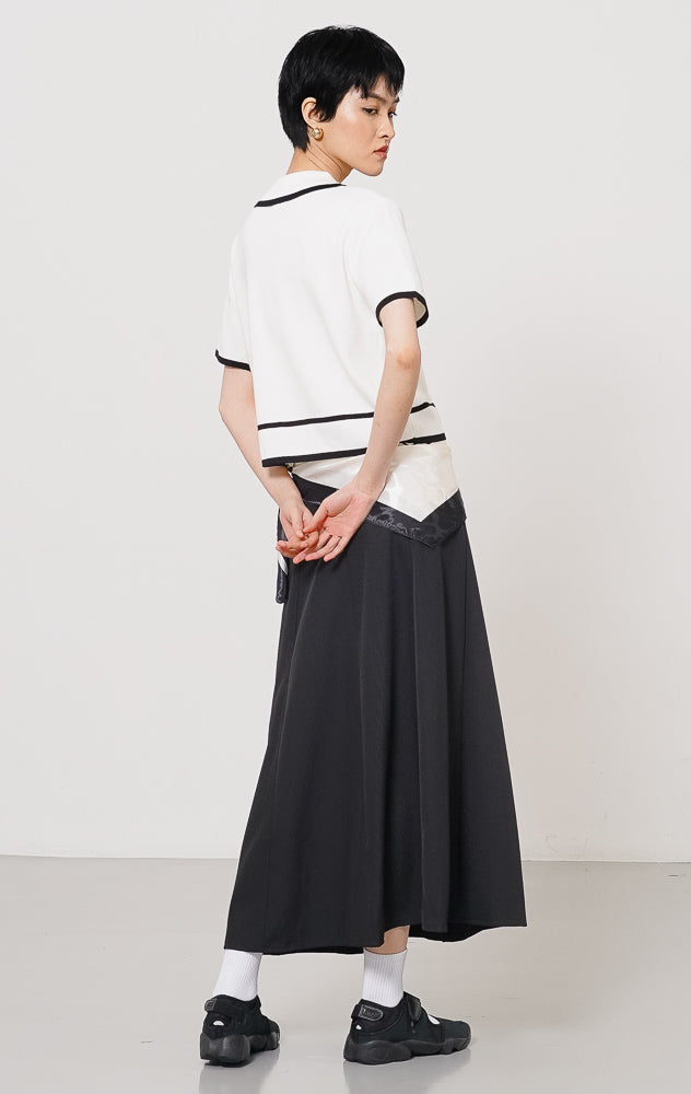 Ninna Knit Top White