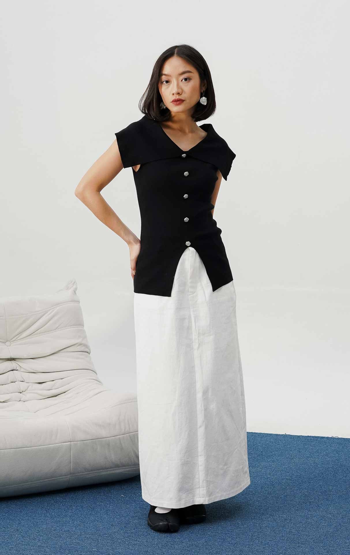 Mckenzie Knit Top Black
