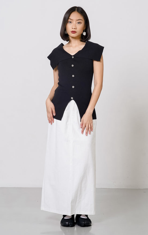 Mckenzie Knit Top Black