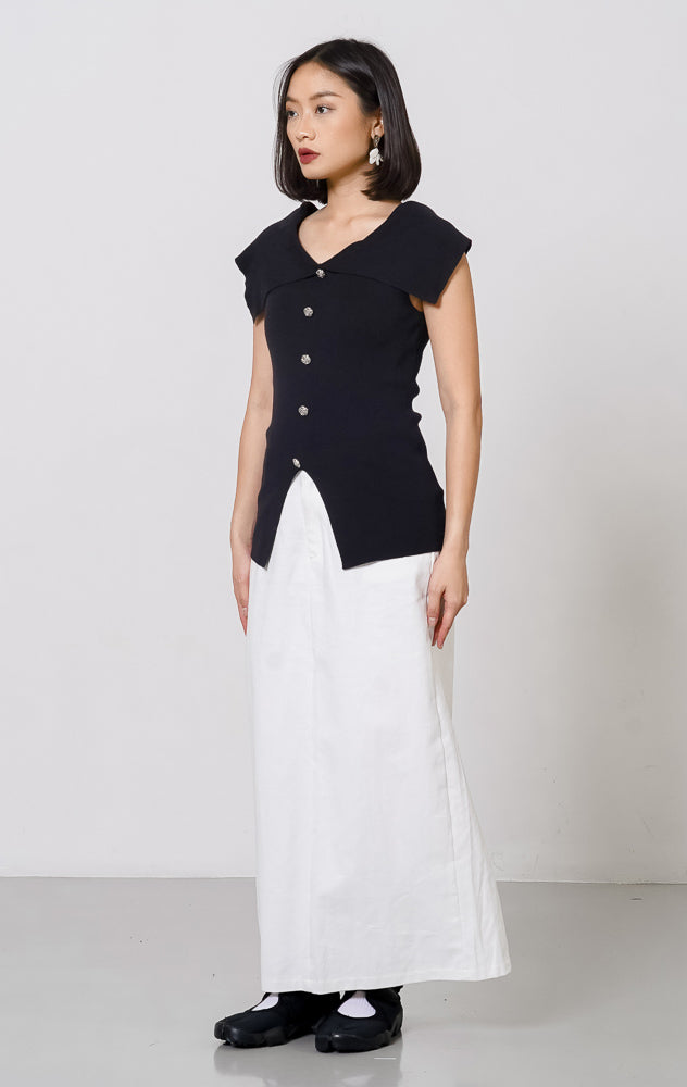 Mckenzie Knit Top Black