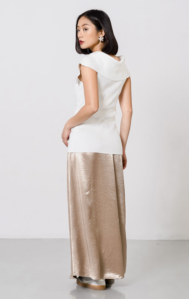 Mckenzie Knit Top White