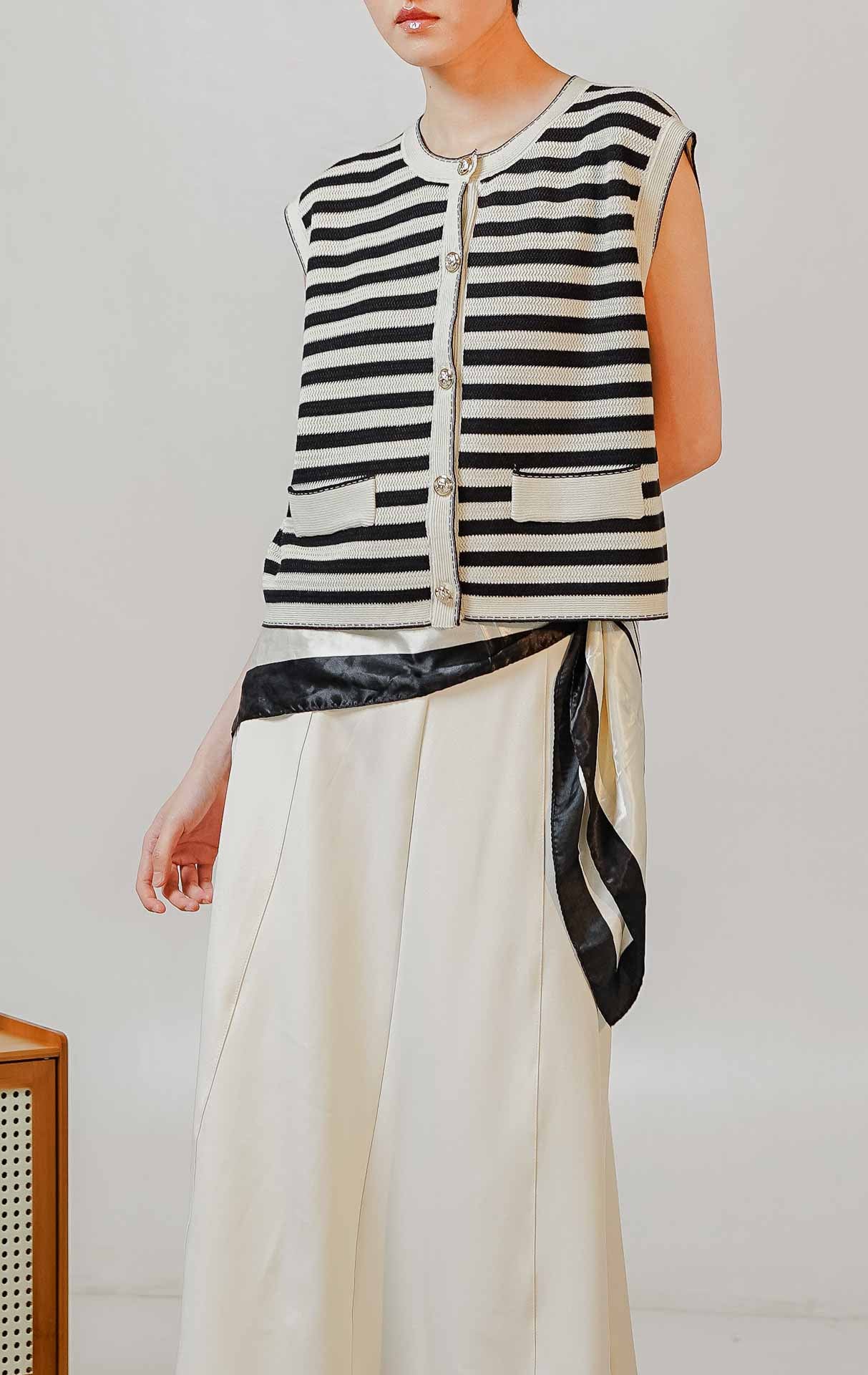 Londyn Knit Top Ivory