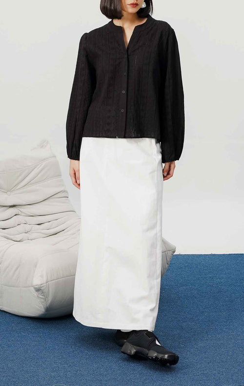Flora Top Black