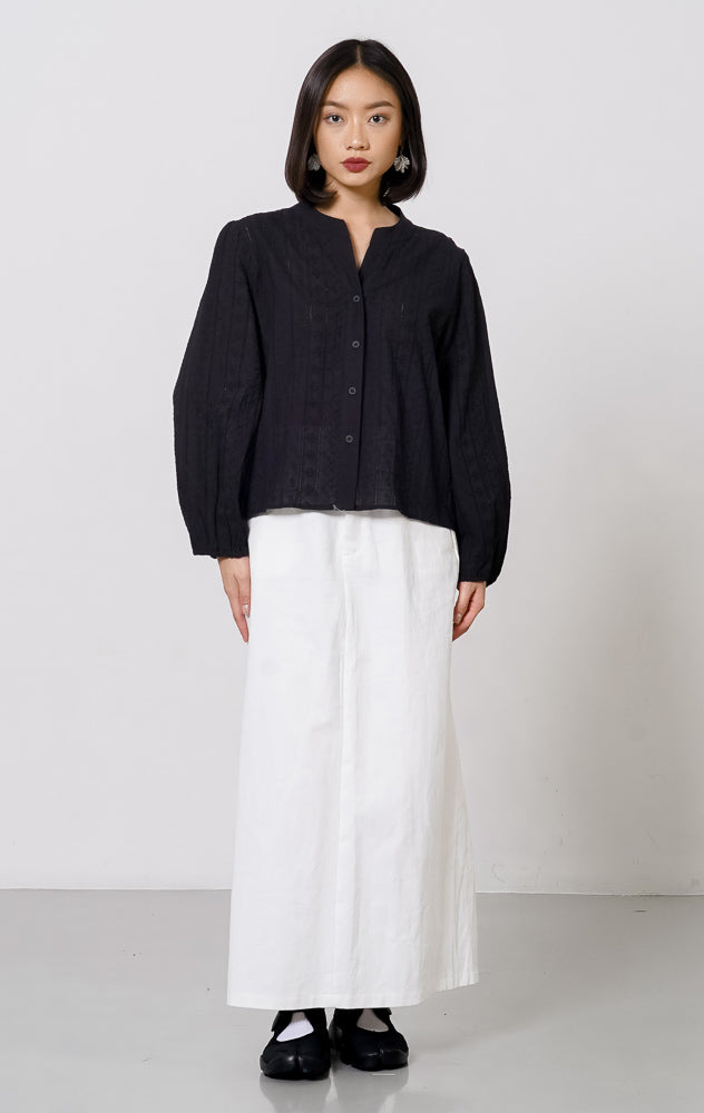 Flora Top Black