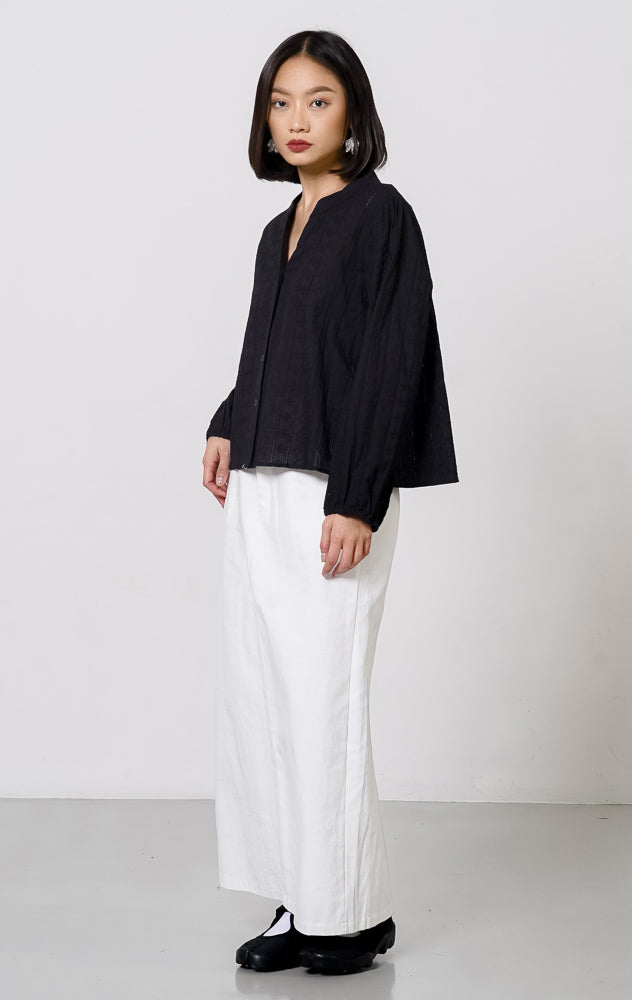 Flora Top Black