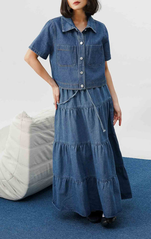 Eleene Top Denim