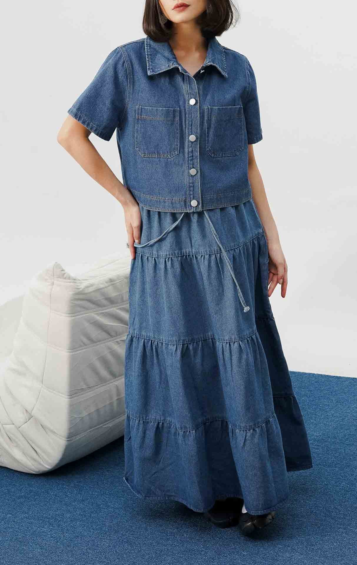 Eleene Top Denim