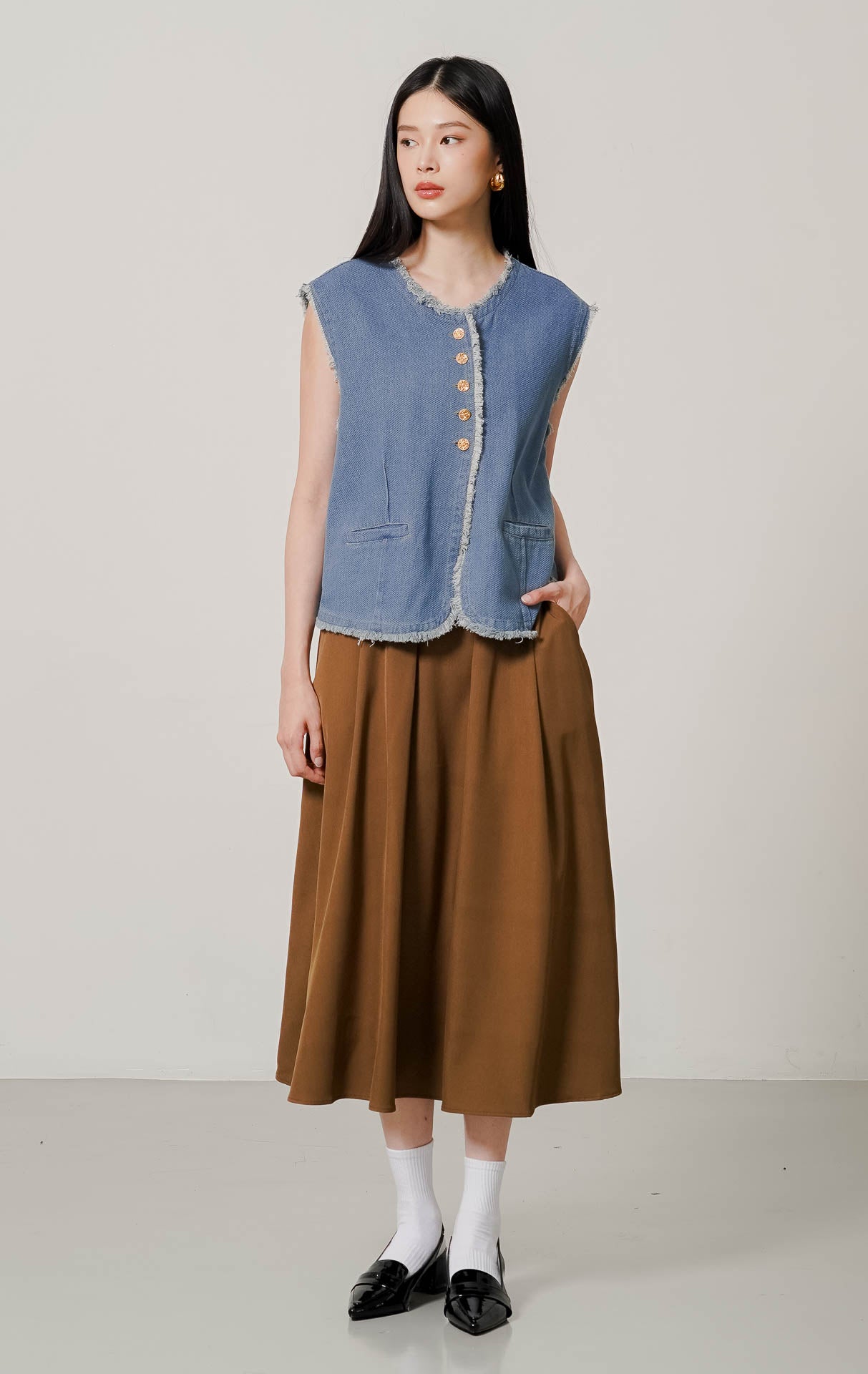 Elaine Vest Denim