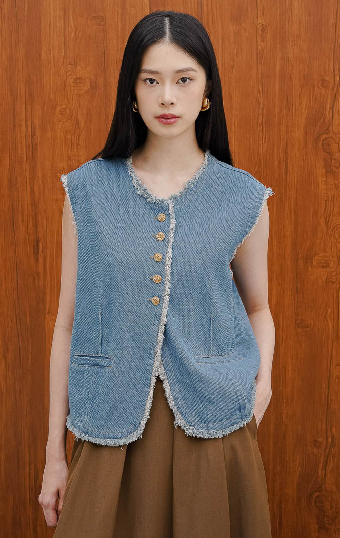 Elaine Vest Denim