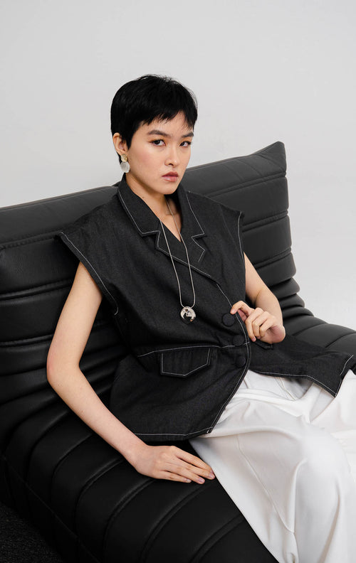 Cammie Vest Black