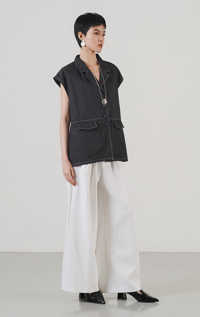Cammie Vest Black