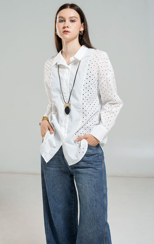 Lilina Top White